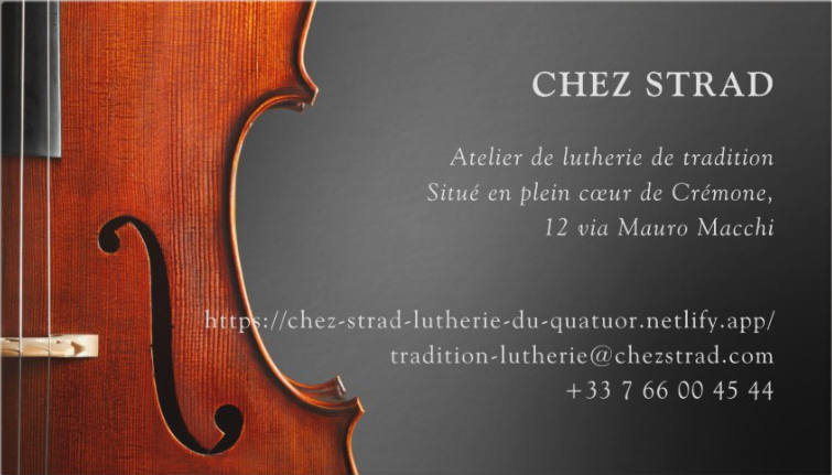 Carte de visite Chez Strad